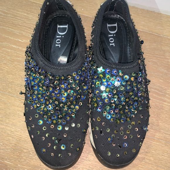 DIOR Shoes Fusion SlipOn Loafers Sneakers Moccasins Platform CD Women Gift - Picture 4 of 9